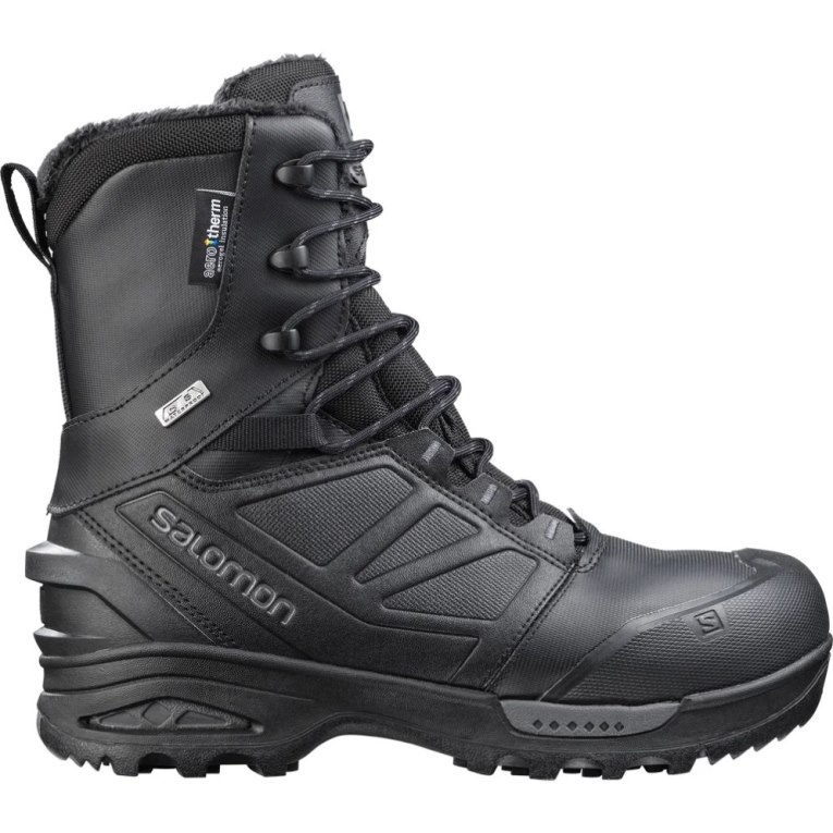 Botas Tácticas Salomon Toundra Forces CSWP Hombre Negros | MX XBSZ394